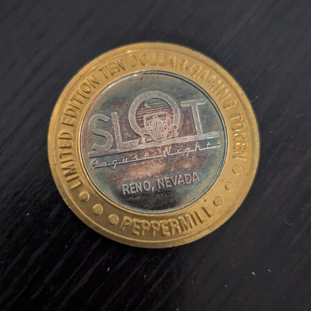Limited Edition Gaming Token - Gold and Silver